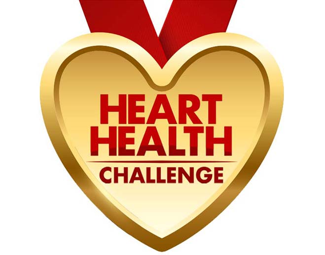Heart Health Challenge wellness program graphic