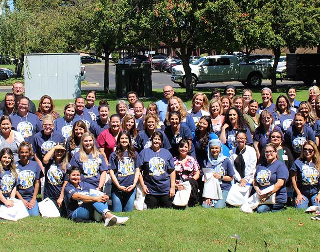 Community volunteers gathered for appreciation event