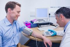 Blood pressure checked Blood pressure checked